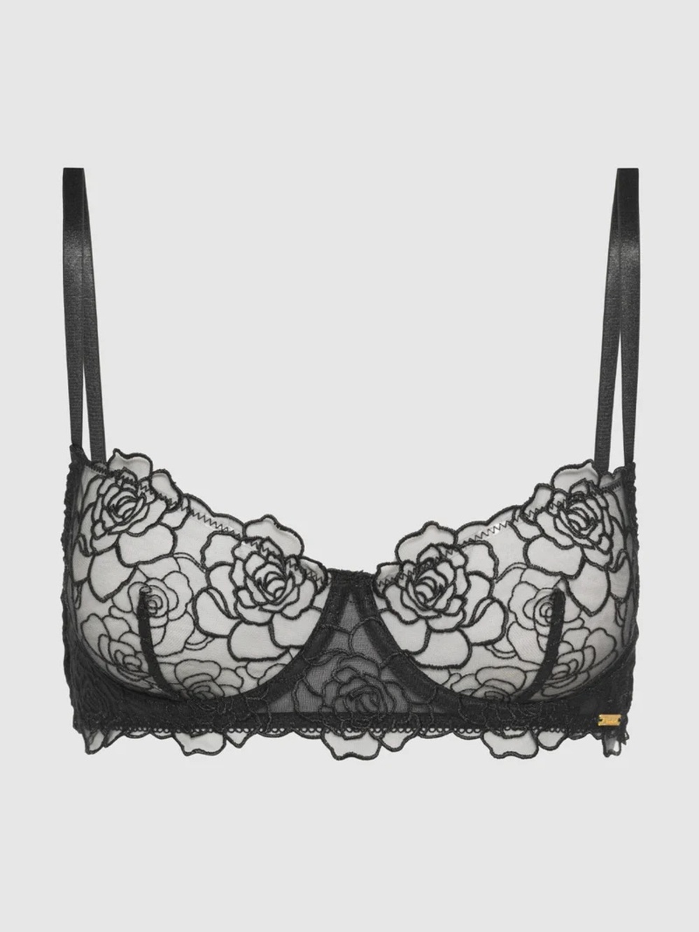 Fredrick’s of Hollywood Women's Red Lace Underwire Bra